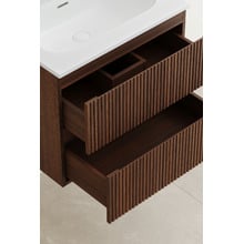 Panama 600mm Wall Hung Single Vanity with Integrated Basin